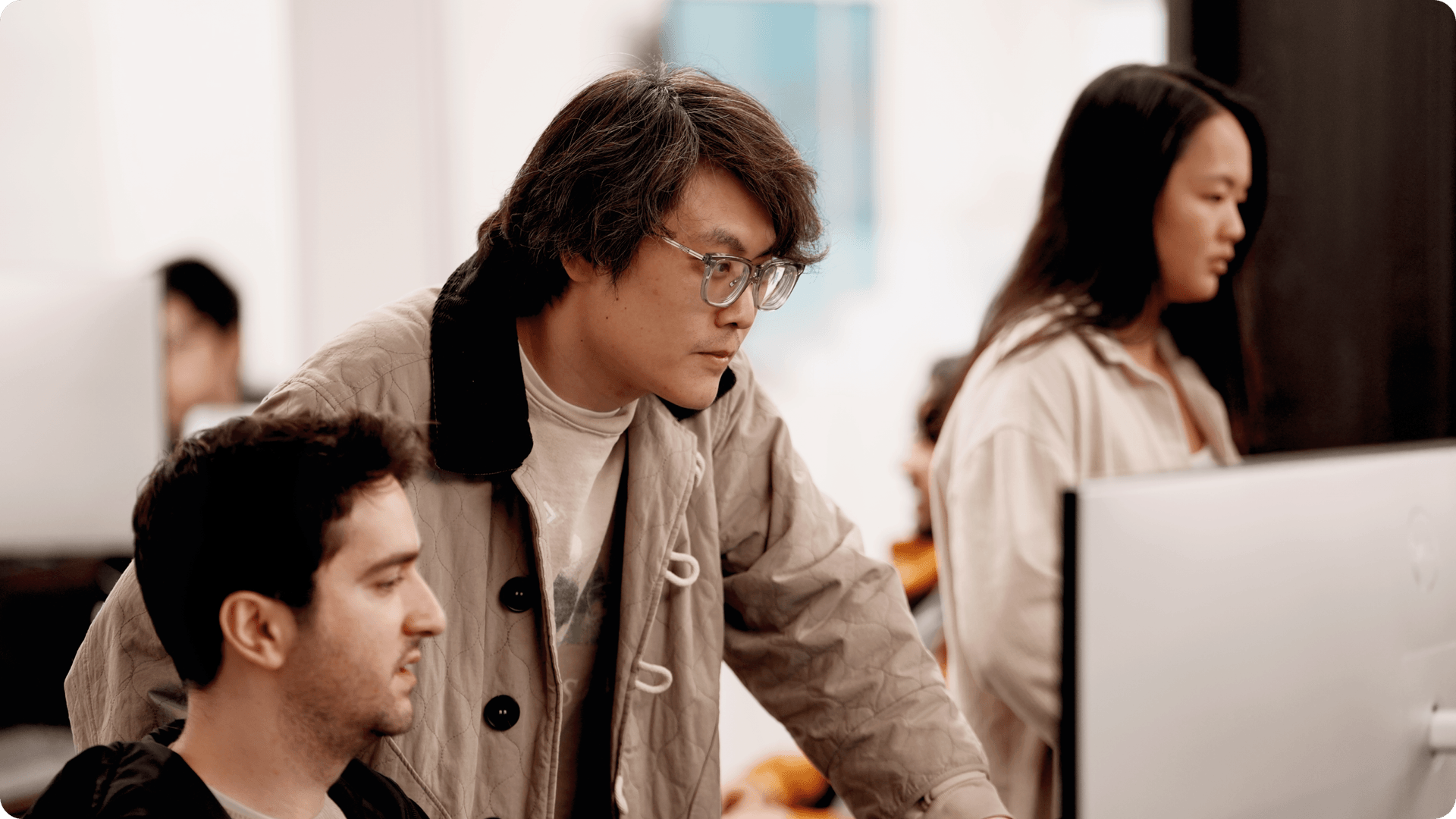 Monaco team collaborating